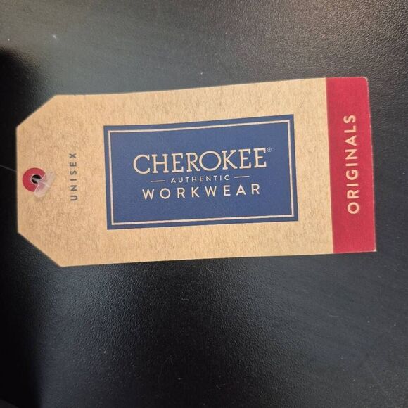 Cherokee Unisex Black Poly/Cotton Drawstring Scrub Pants Bottoms NEW NWT - Picture 12 of 13